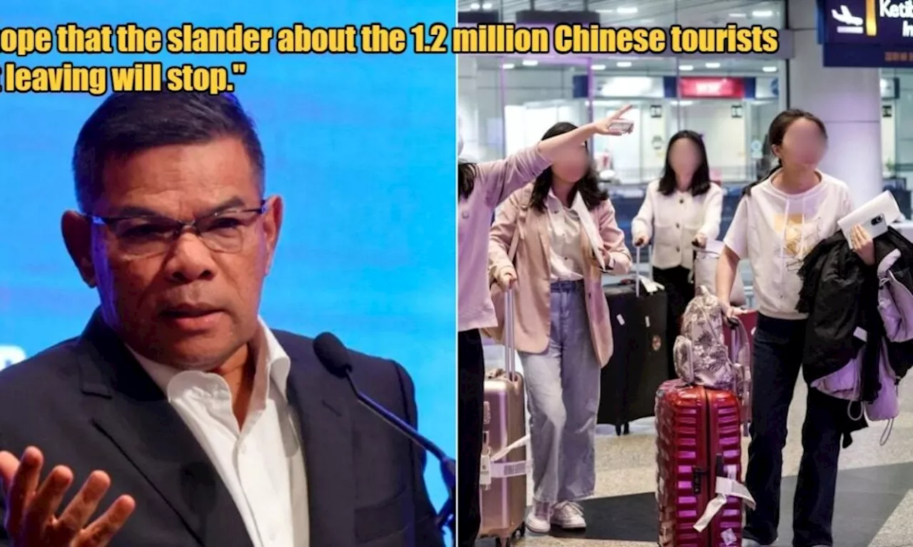 Home Minister Debunks 'Terrible Slander' That Over 1.2 Million China Tourists Visited Malaysia & Didn't Leave