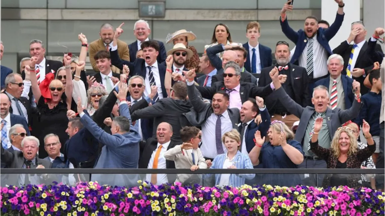 Fans go wild after popular superstar Mr Brightside takes out $3m Champions Mile at Flemington