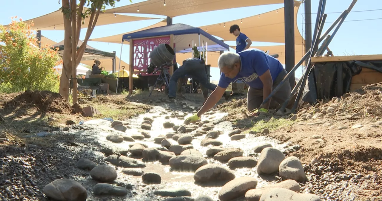 Valley vets continue service by working on community project in south Phoenix