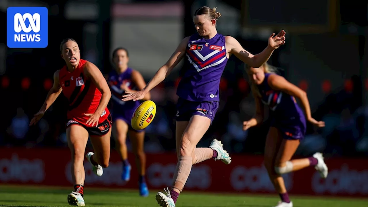 Madison Prespakis injured as Fremantle Dockers eliminate Essendon Bombers in AFLW