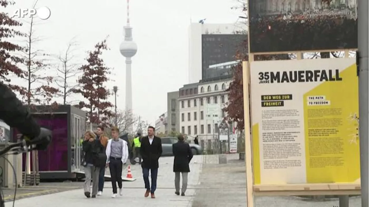 Germania, 35 anni fa la caduta del Muro di Berlino