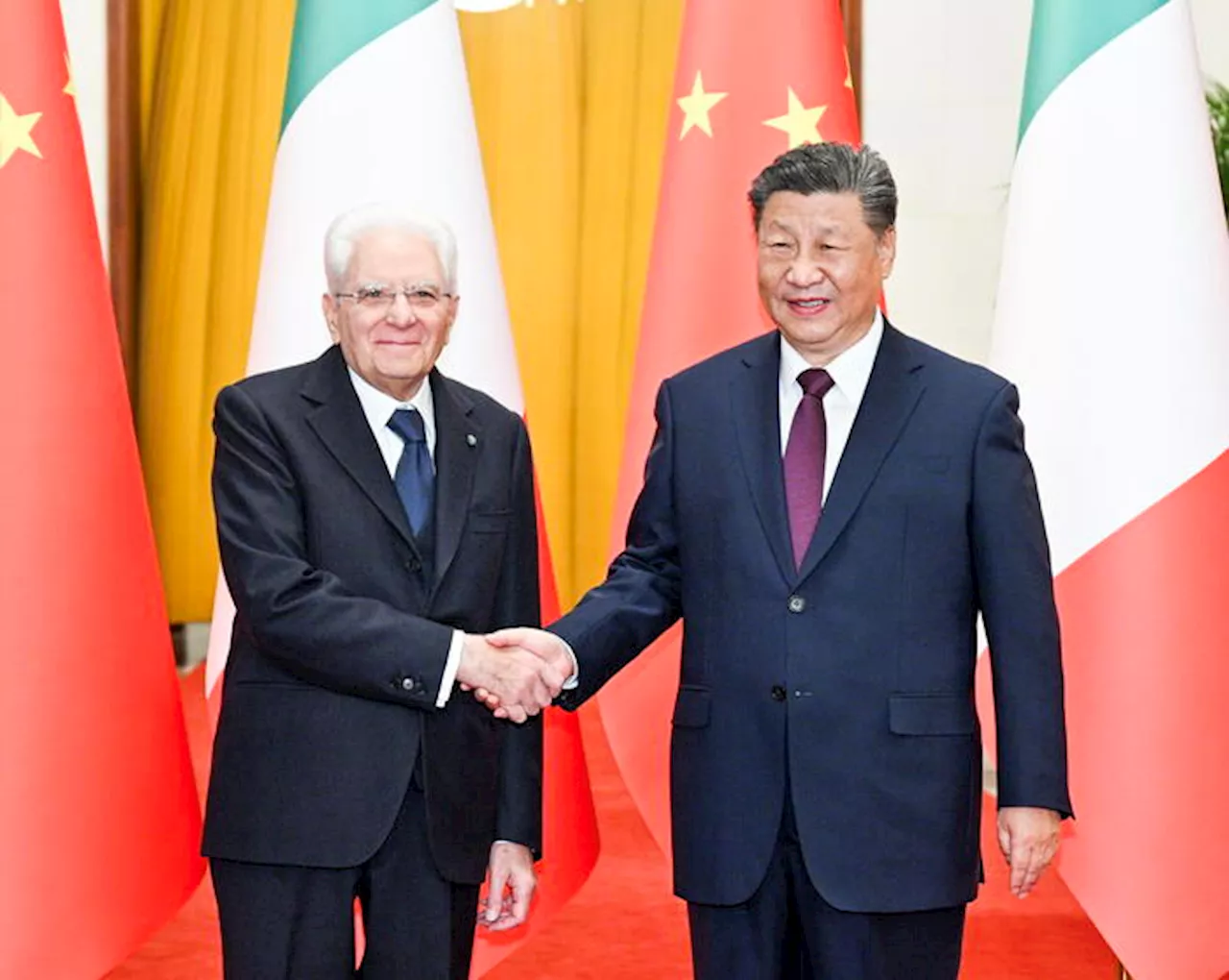 Mattarella: 'Serve riequilibrio, più investimenti della Cina'