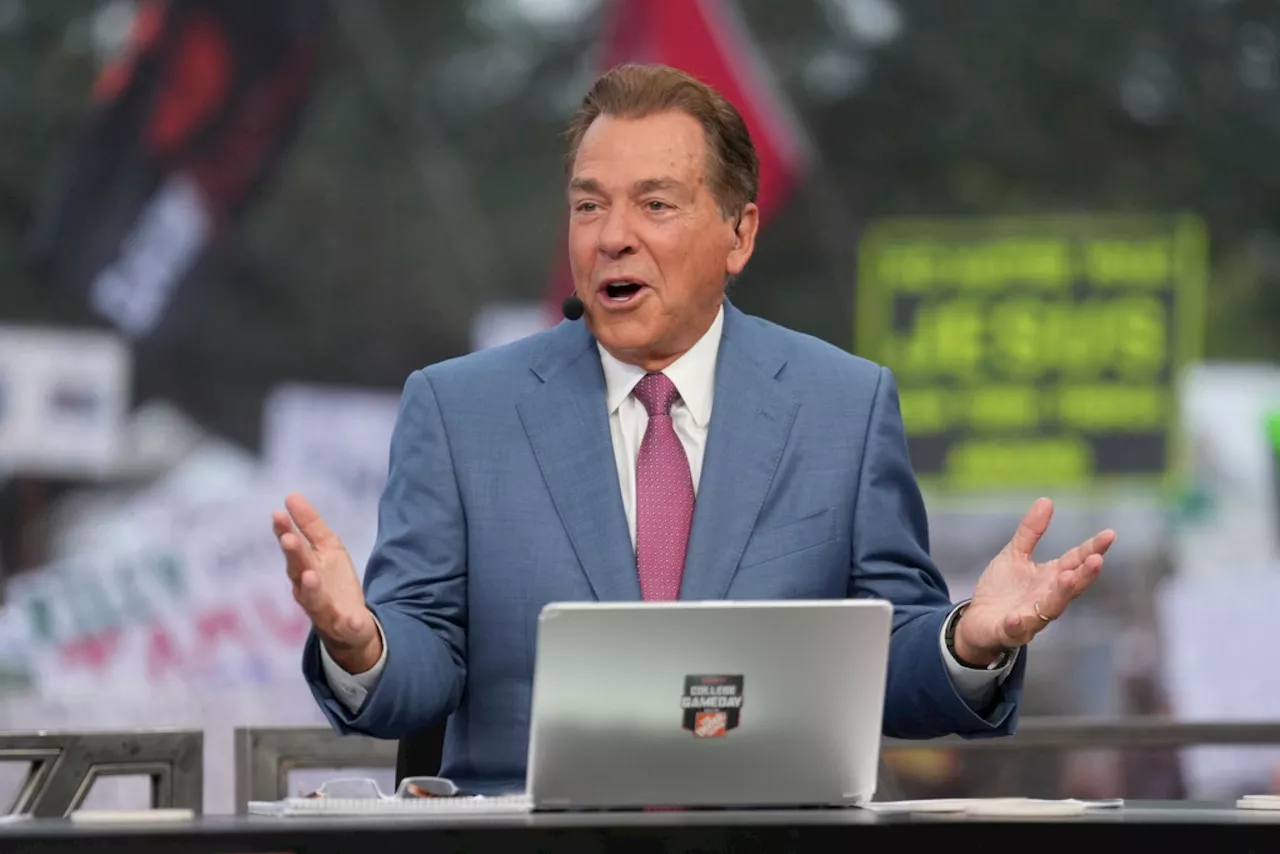 Nick Saban uses profane ‘tin horn’ analogy again when talking Alabama-LSU on GameDay set