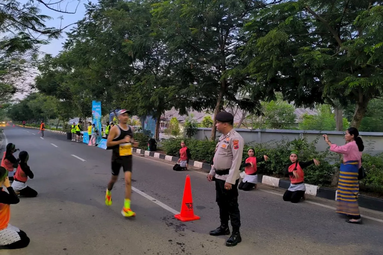 Ratusan personel gabungan amankan IFG Labuan Bajo Marathon 2024