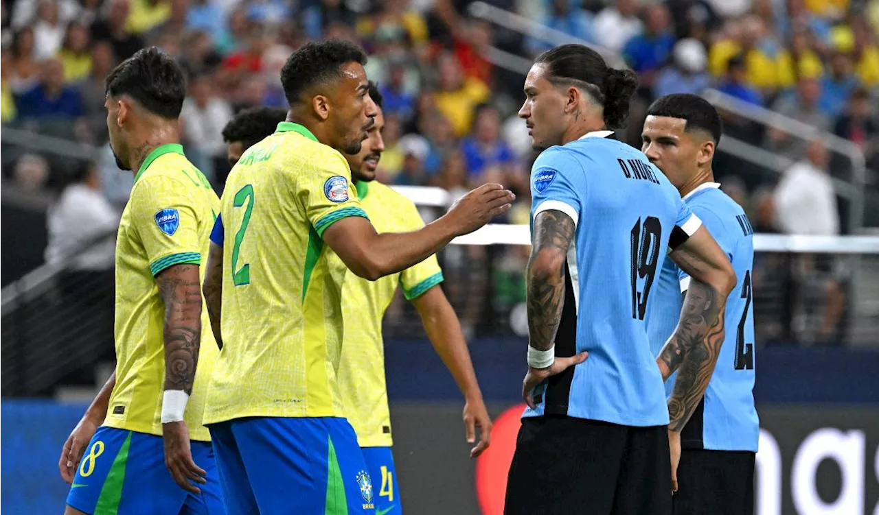 Brasil sufre baja sensible en Eliminatorias; gozan Venezuela y Uruguay