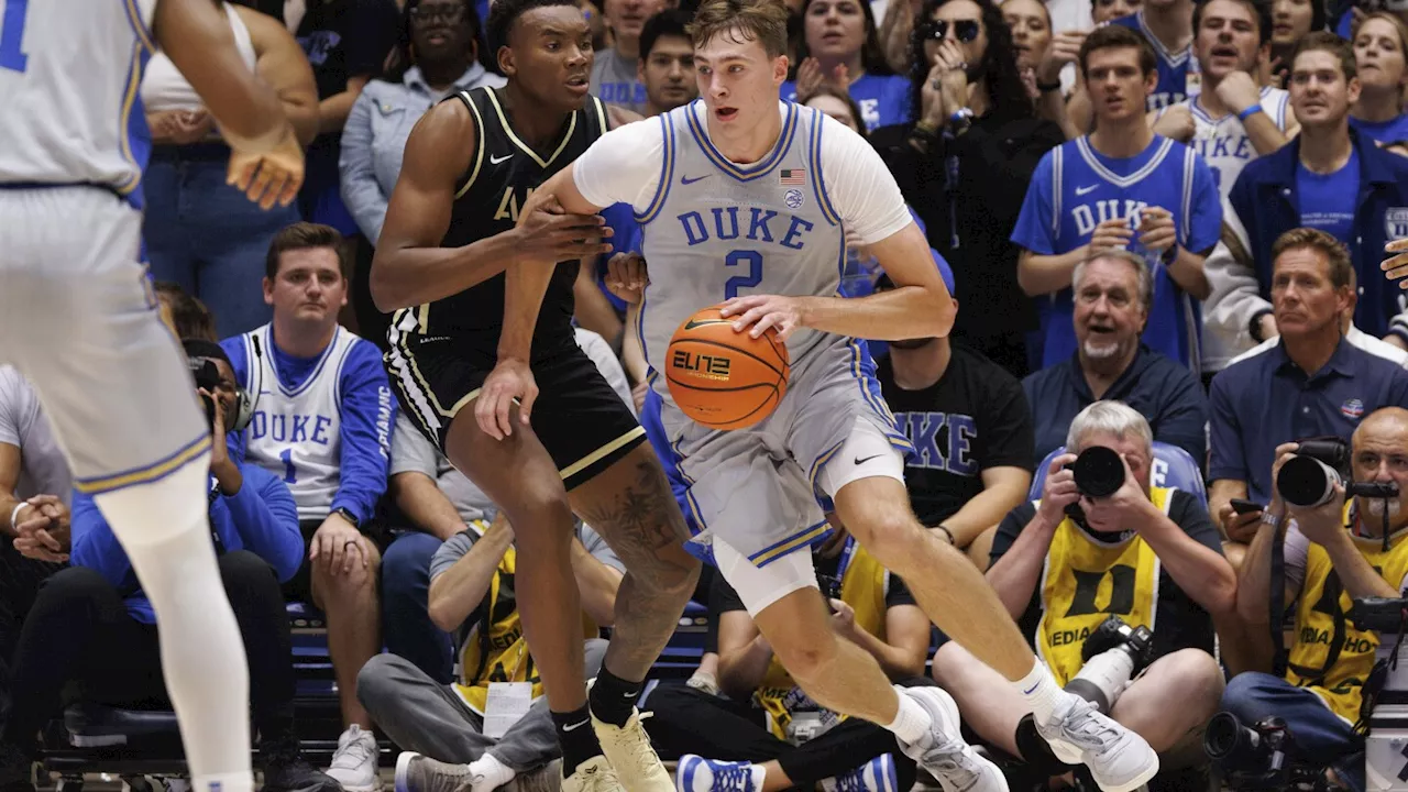 Freshmen Flagg, Maluach lead No. 7 Duke to 100-58 rout over Army