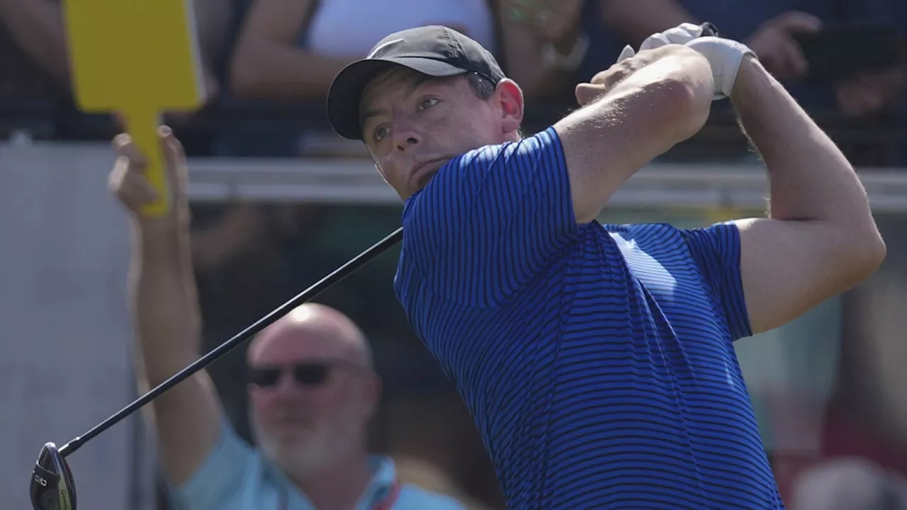 McIlroy makes late error to ruin 3rd-round charge in Abu Dhabi. Waring leads by 1