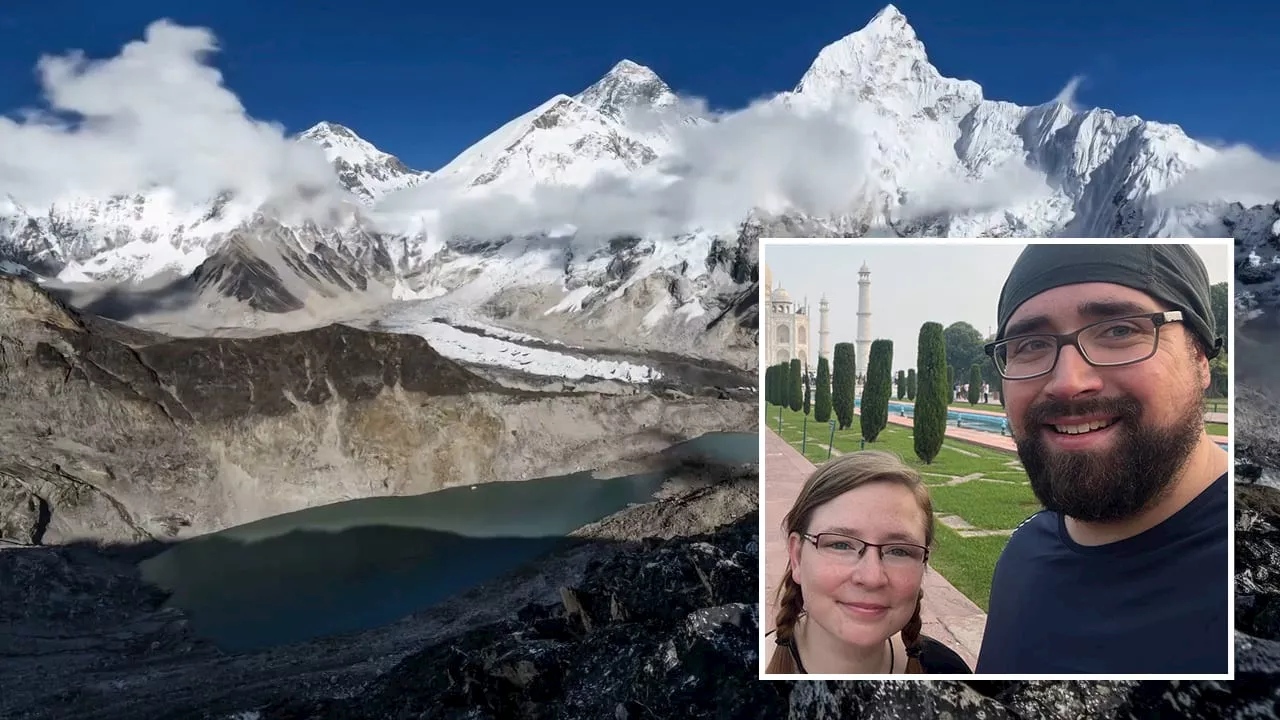 Auf Weltreise: Deutsche verunglücken auf Motorrad am Mount Everest