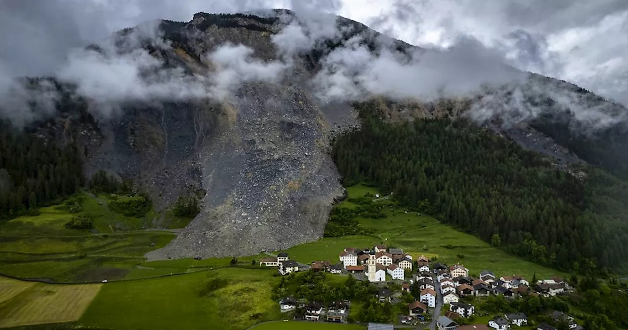 Steinlawine könnte Brienz GR mit über 80 km/h verschütten