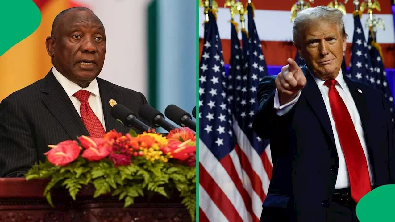 Cyril Ramaphosa Congratulates Donald Trump During a Phone Call on Winning US 2024 Elections