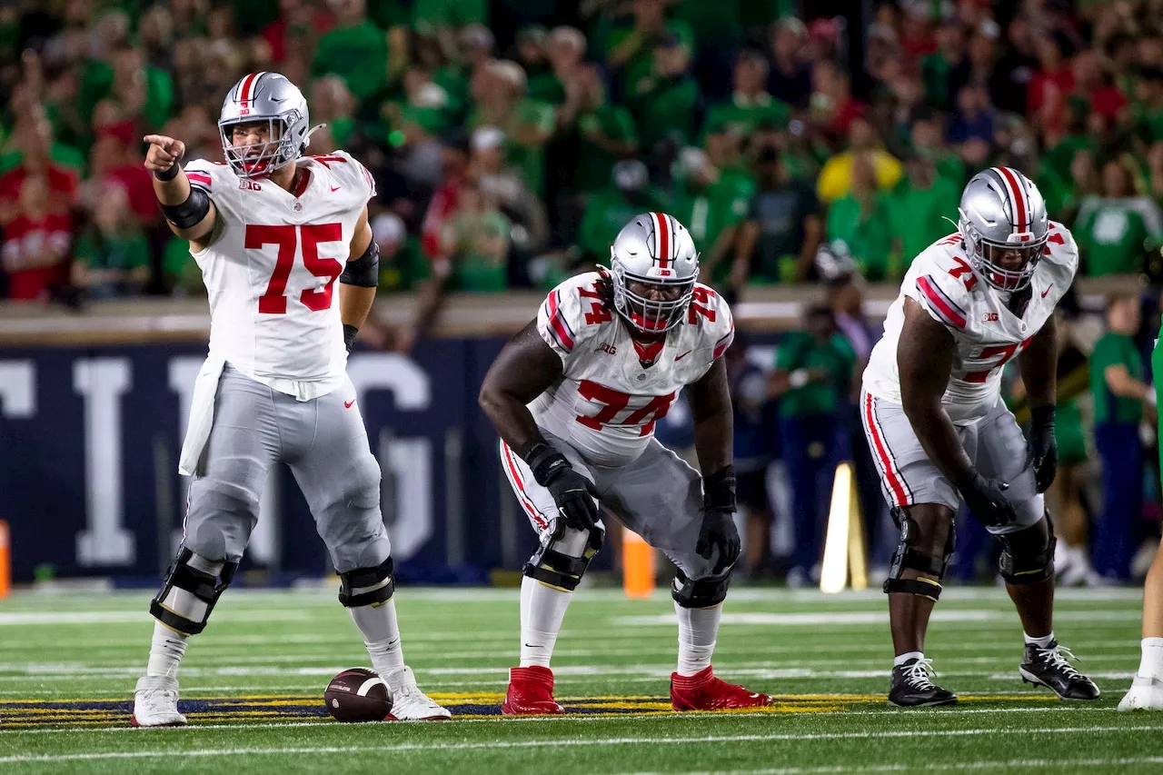 Another Ohio State offensive lineman injured in first half vs. Purdue football