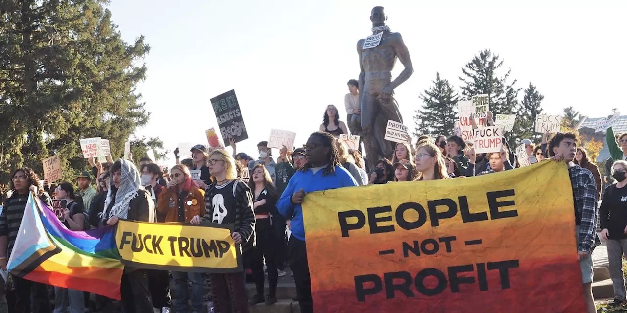 'Ready to Fight' for Climate, Students Walk Out Over Trump