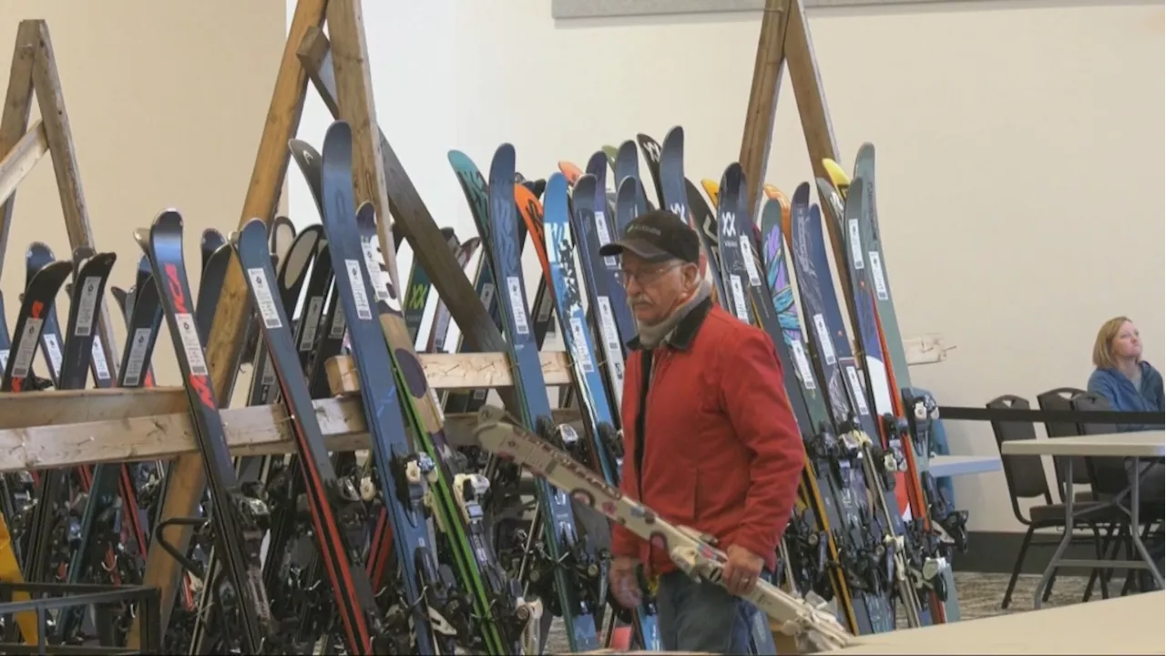 Ski swap offers southern Alberta skiers deals on skis, boards, boots, helmets and more