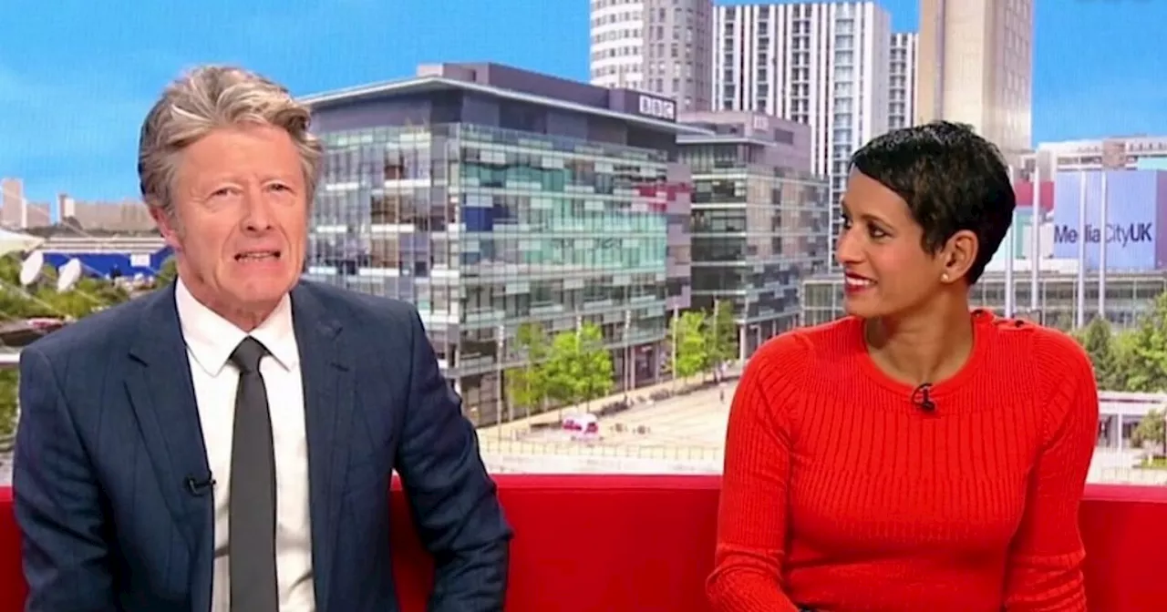 BBC Breakfast host cringes after remark they 'shouldn't have said' on live TV