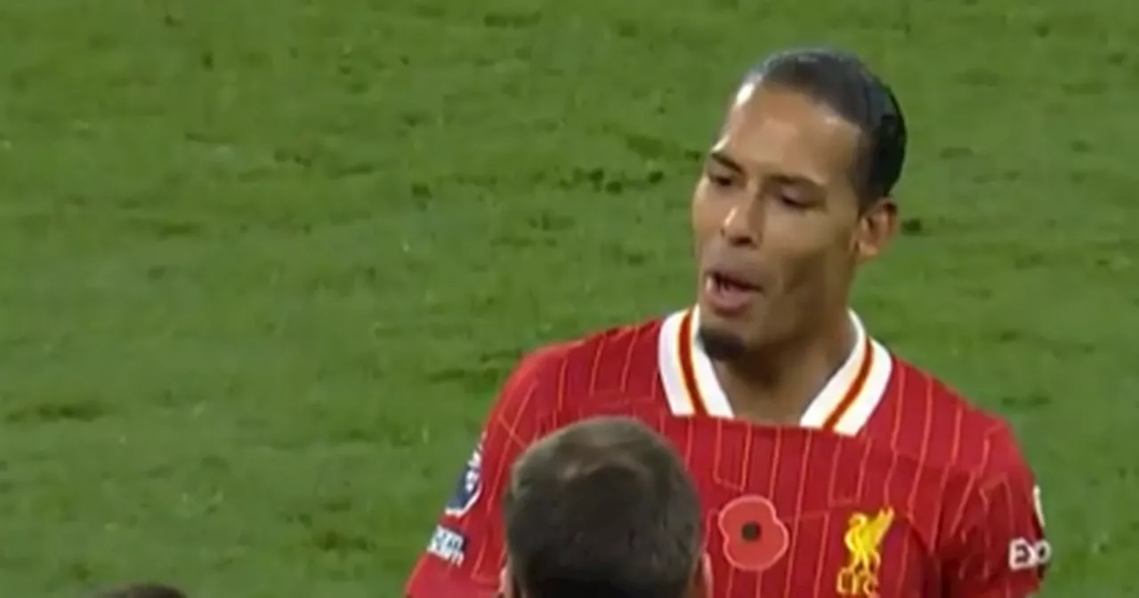 Virgil van Dijk mocks opponent as former Celtic star left mortified by pen shout