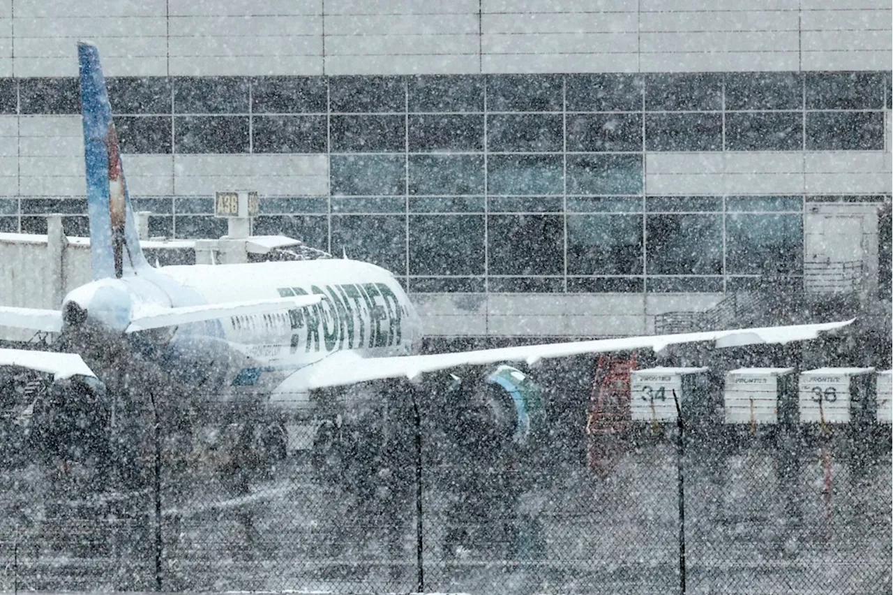 More than 300 flights delayed and canceled at DIA, as winter weather tapers off