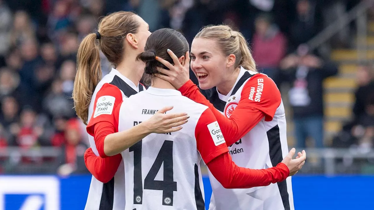 Bundesliga der Frauen: Acht-Tore-Spektakel von Frankfurt, Bayern rutscht ab