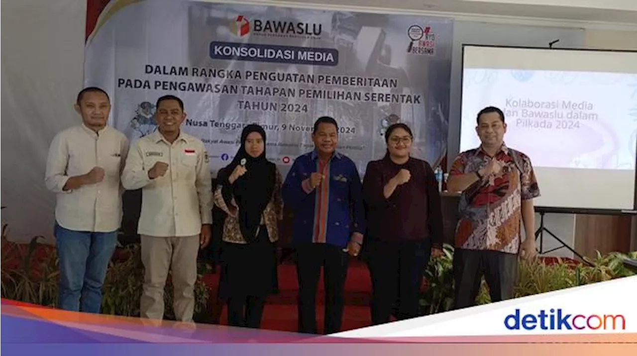 Bawaslu NTT Harap Bantuan Media untuk Pengawasan Pilkada 2024