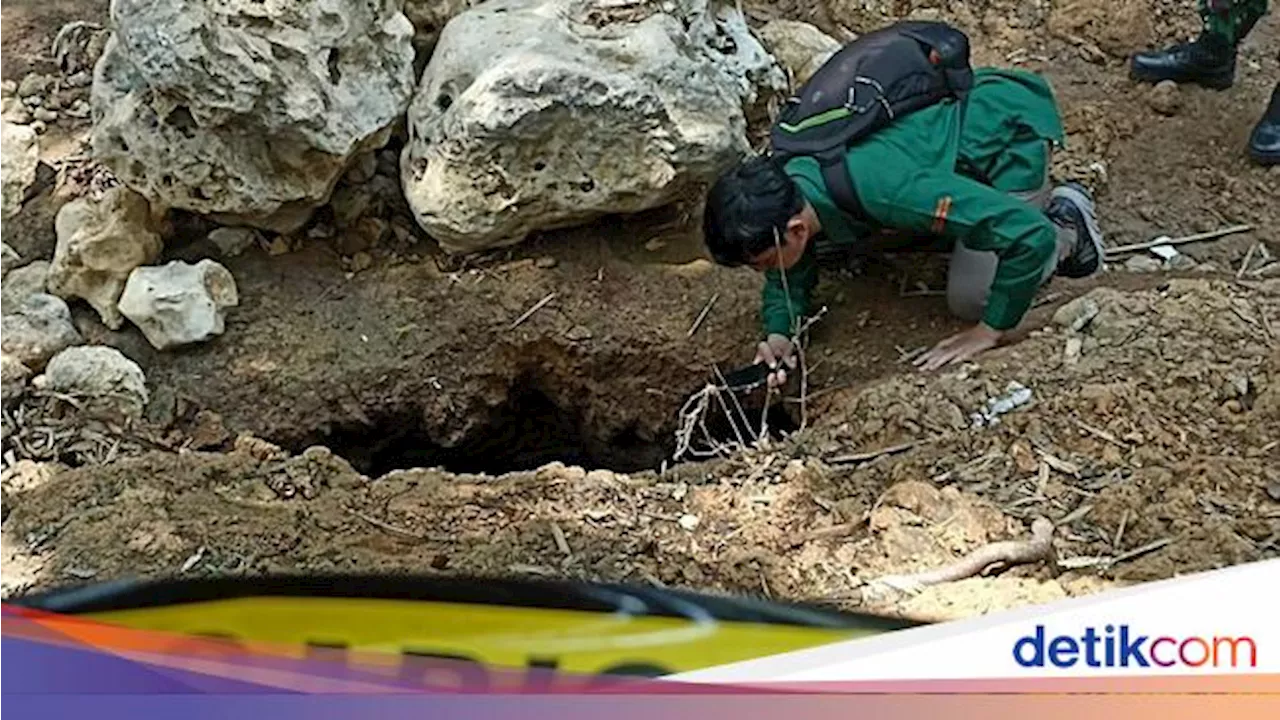 Ini Fakta-fakta Penyebab Lubang Misterius di Sungai Kaliasat Blitar