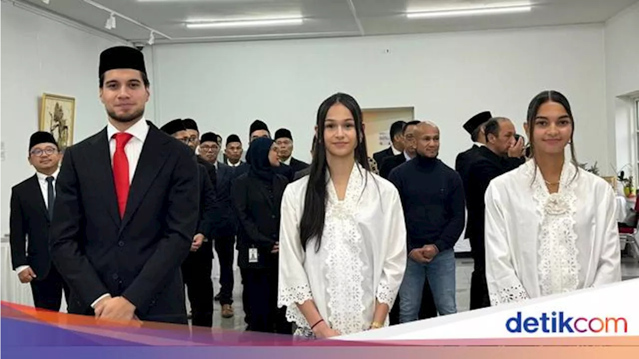 Momen Kevin Diks, Estella, dan Noa Ucap Sumpah Janji Setia kepada Indonesia