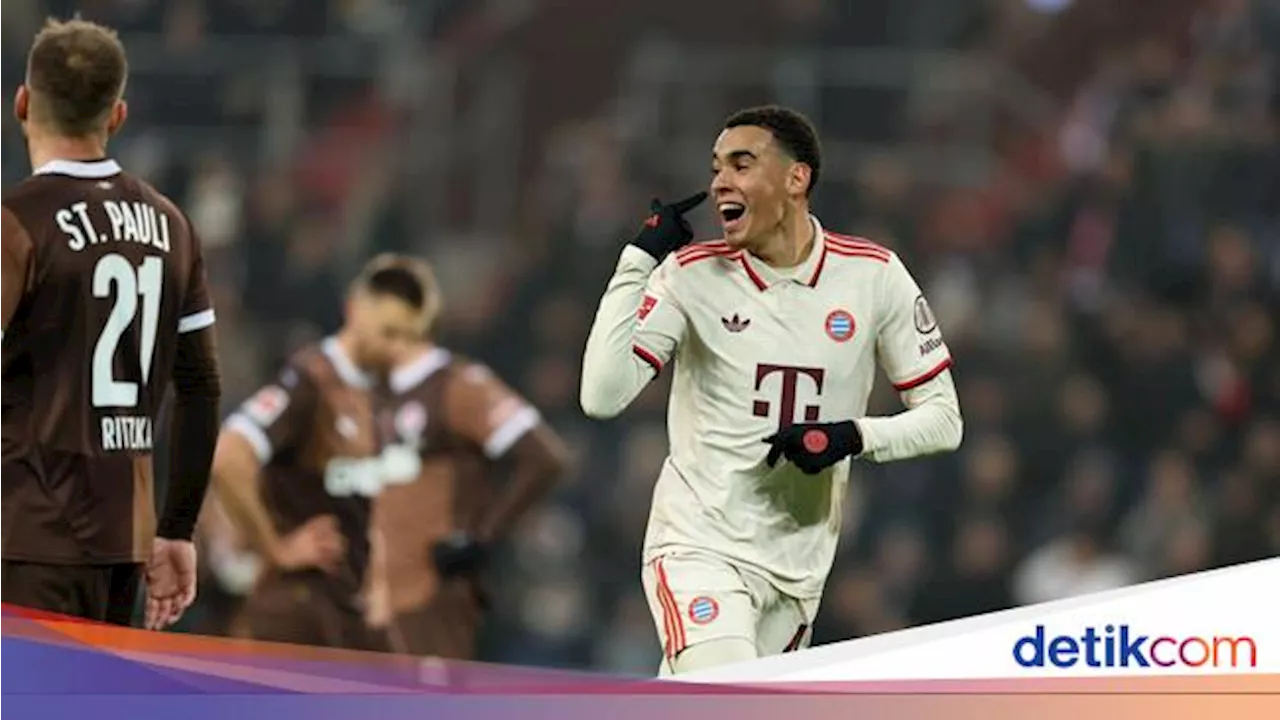 St. Pauli Vs Bayern Munich: Gol Musiala Menangkan Die Roten 1-0