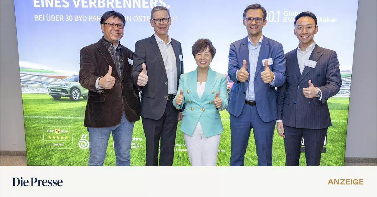 Innovation steckt in der DNA von BYD