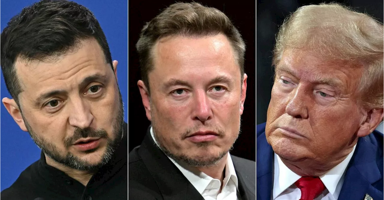 Trump holt Musk zu Telefonat mit Selenskij