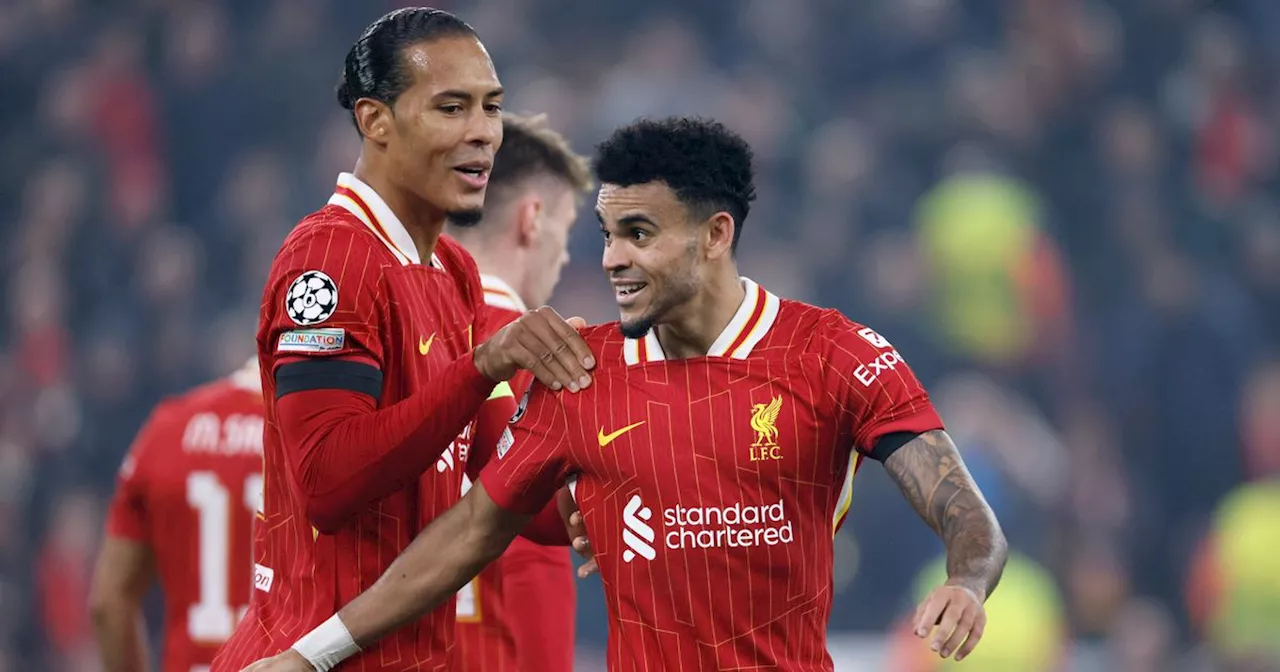 Virgil van Dijk agrees with Arne Slot over 'important' Luis Diaz role in Liverpool team