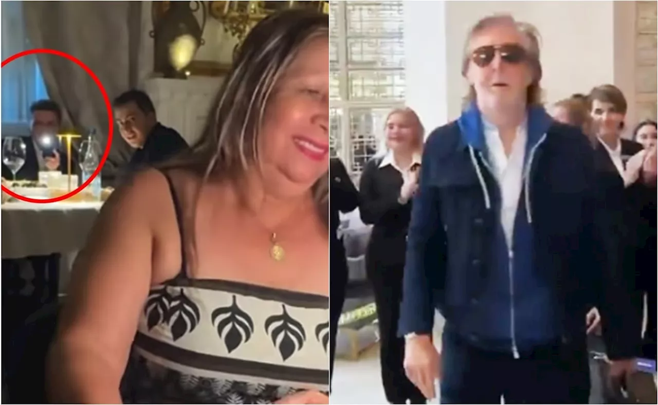 Aplauden a Paul McCartney por dejarse fotografiar; piden a Luis Miguel que aprenda