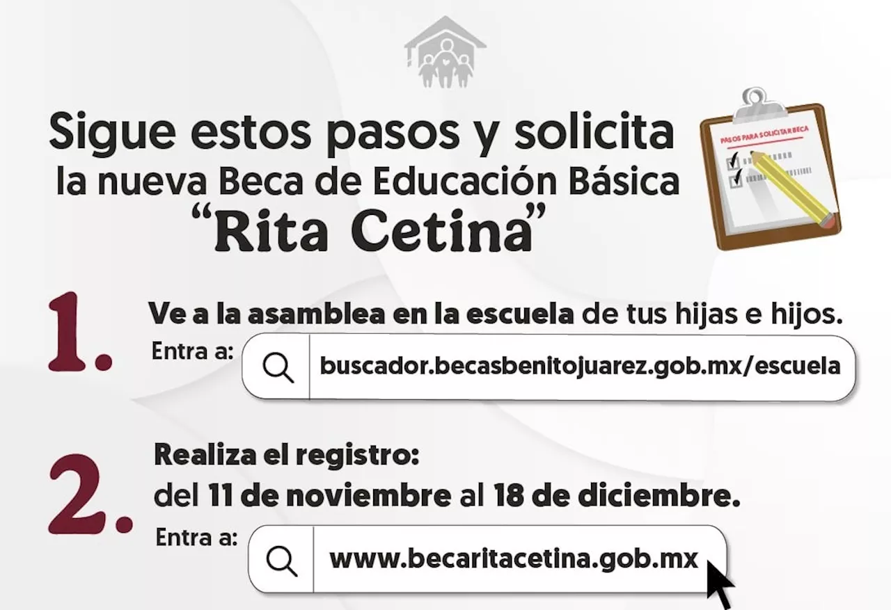 El lunes inicia registro para la beca “Rita Cetina Gutiérrez”; consulta aquí los requisitos