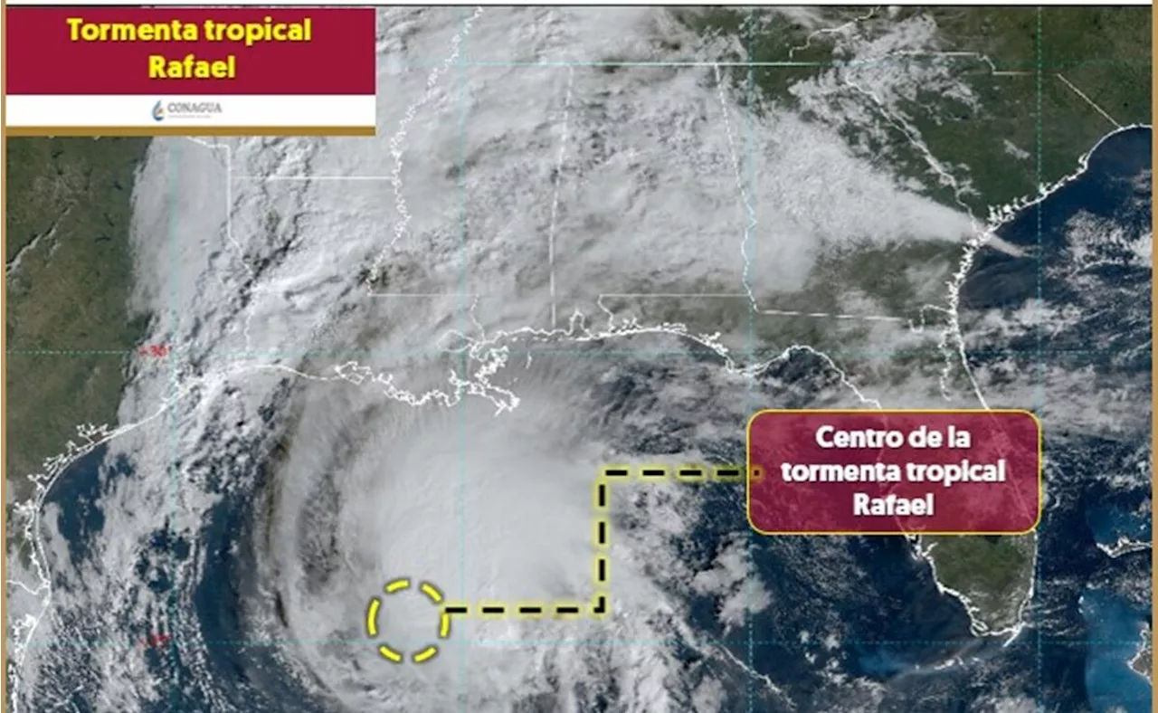 ¿Tormenta Rafael en México es peligrosa?, esto dice el Servicio Meteorológico