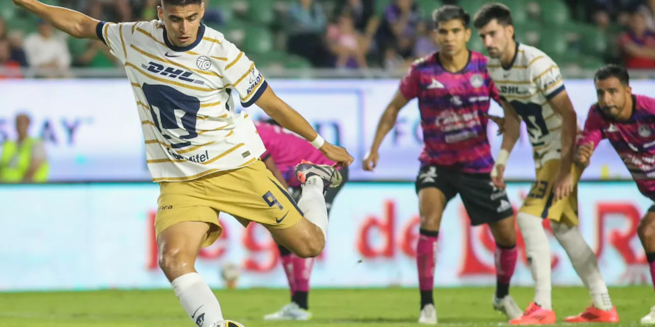 Pumas vence al Mazatlán y clasifica a cuartos de final de la Liga MX