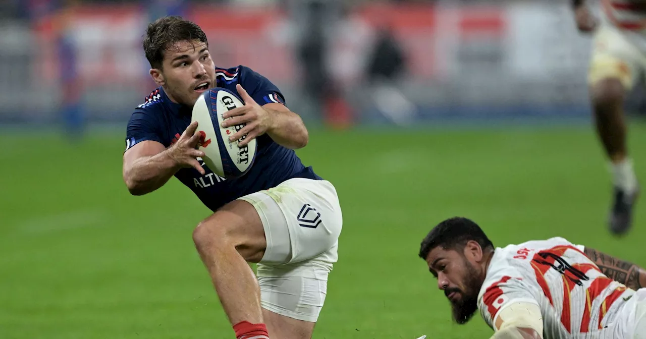 Les notes des Bleus lors de France-Japon (52-12) : Antoine Dupont diesel, super Louis Bielle-Biarrey