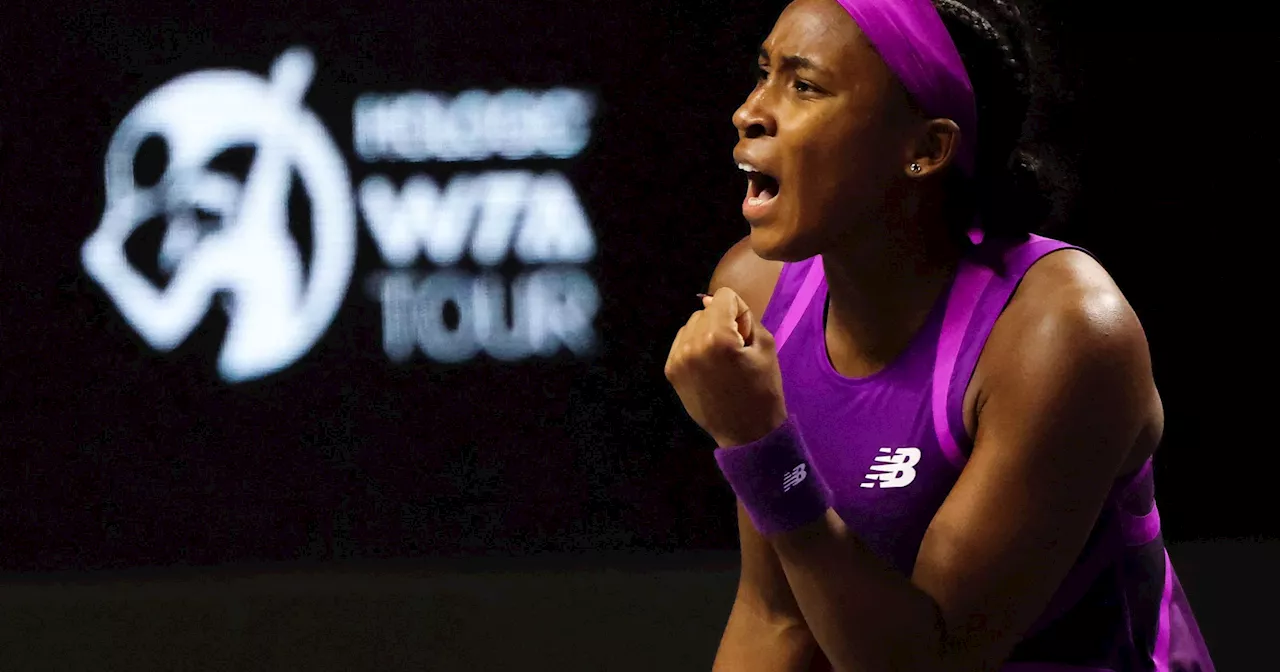 Coco Gauff trionfa in finale contro Zheng: Jasmine Paolini chiuderà l'anno da n° 4 del mondo