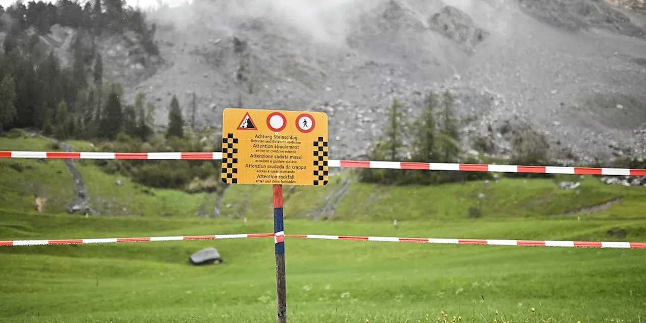 Felssturz bei Brienz: Schweizer Dorf muss erneut evakuiert werden