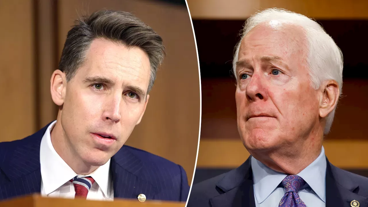 Sen. Josh Hawley 'delighted' to back Sen. John Cornyn for Senate Majority Leader