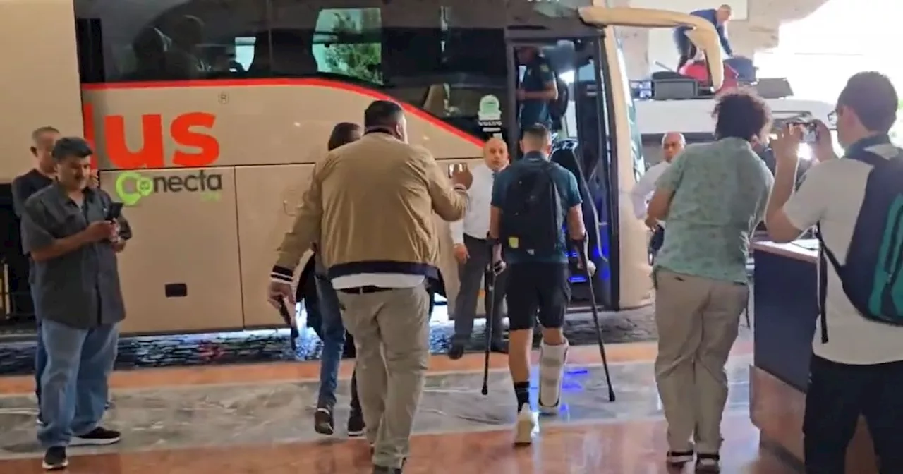 ¡Se va en muletas! León confirma baja de Andrés Guardado, pero sí viaja a Monterrey (VIDEO)