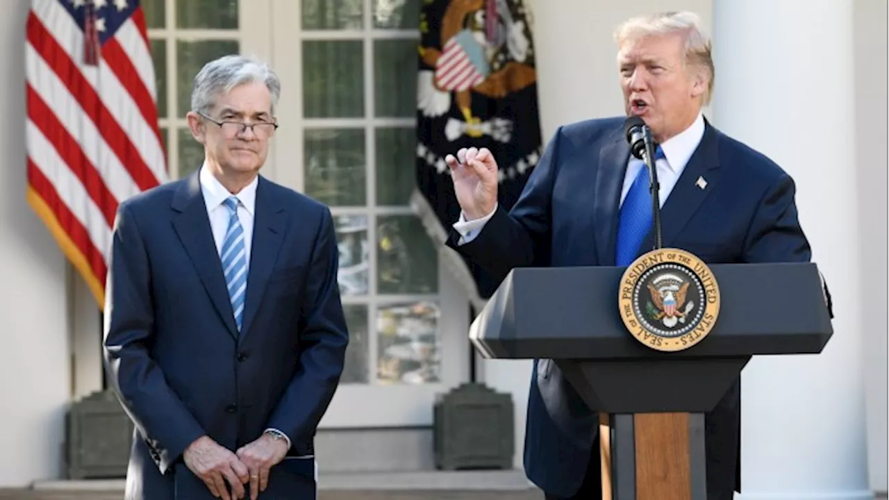 Donald Trump warned against meddling with the Federal Reserve’s independence