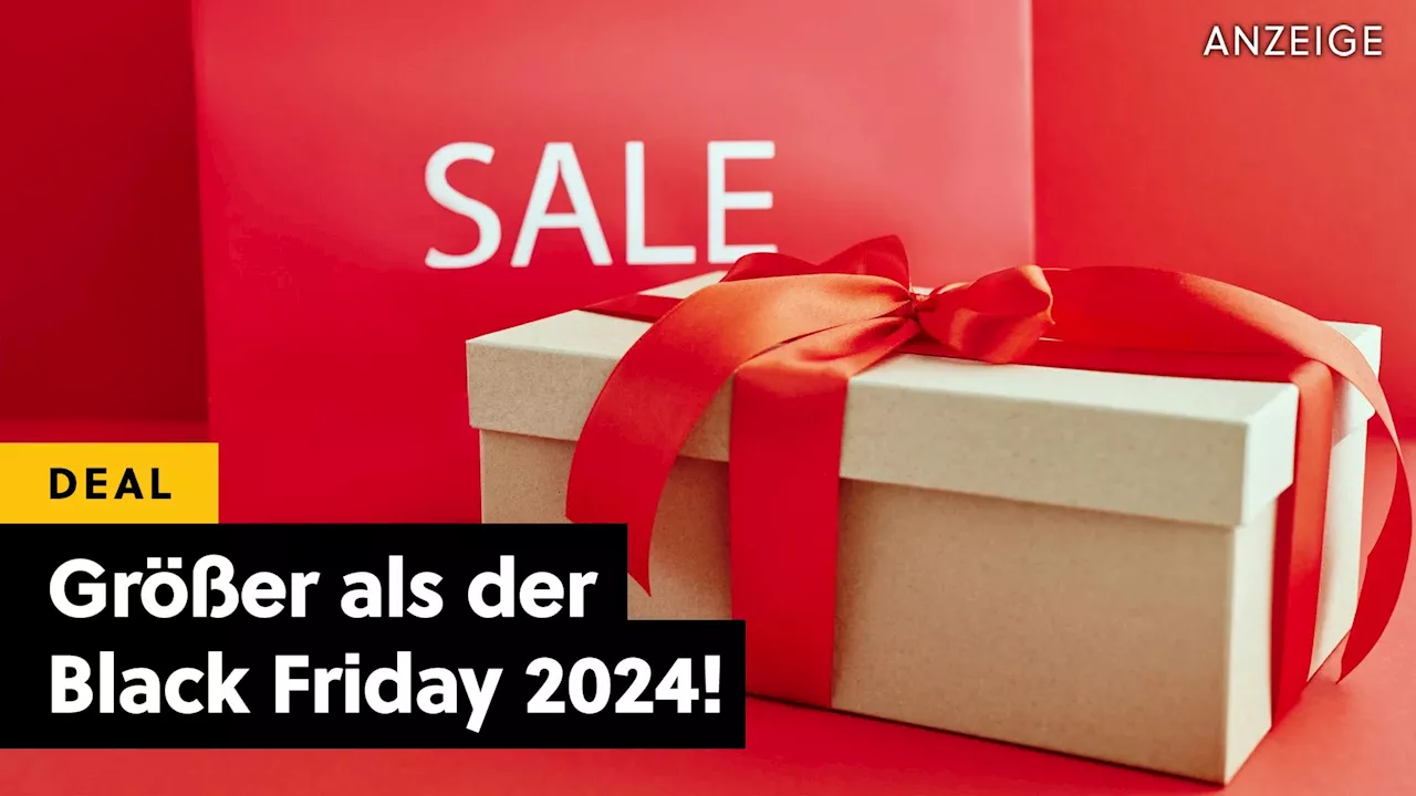 Bald startet der größte Sale der Welt: Der Black Friday ist gegen ihn fast schon Kindergarten