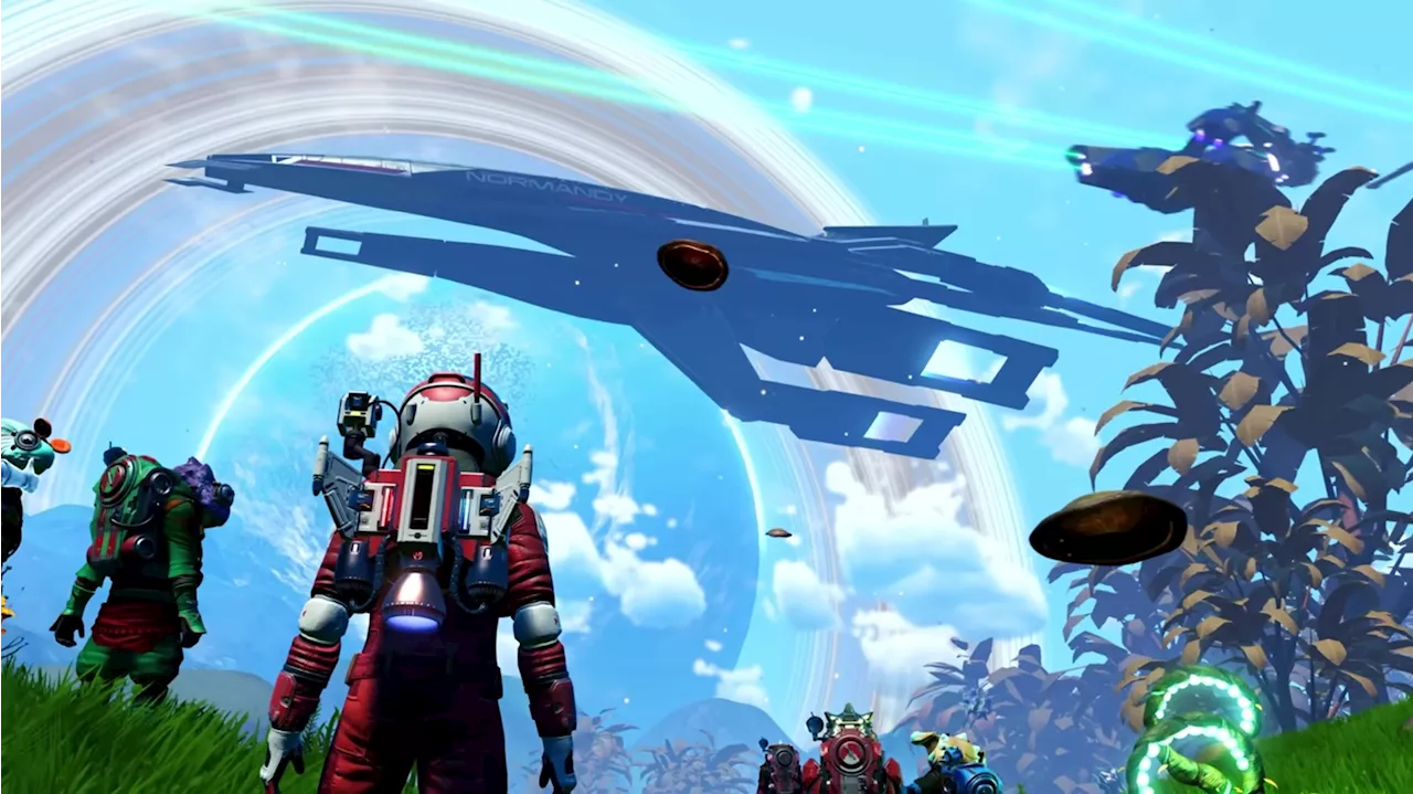 No Man's Sky trifft Mass Effect: Ab sofort ist die SSV Normandy wieder im Spiel