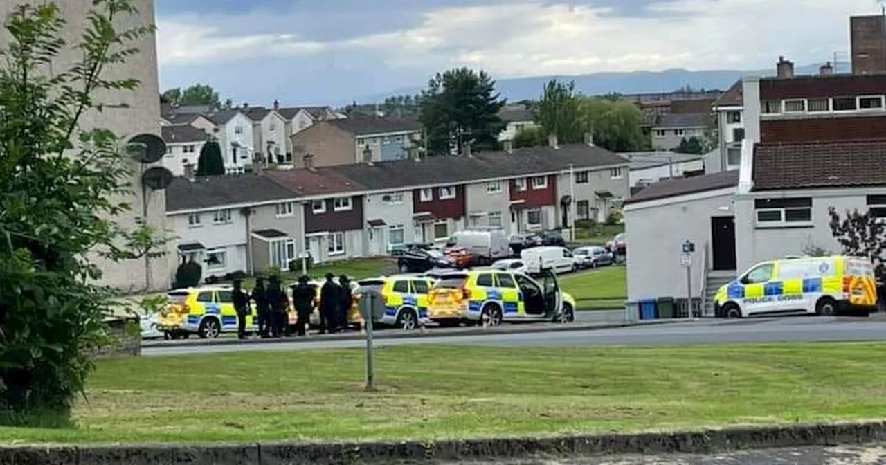 East Kilbride dad filmed armed cop siege on TikTok after threatening to 'chop up' neighbour