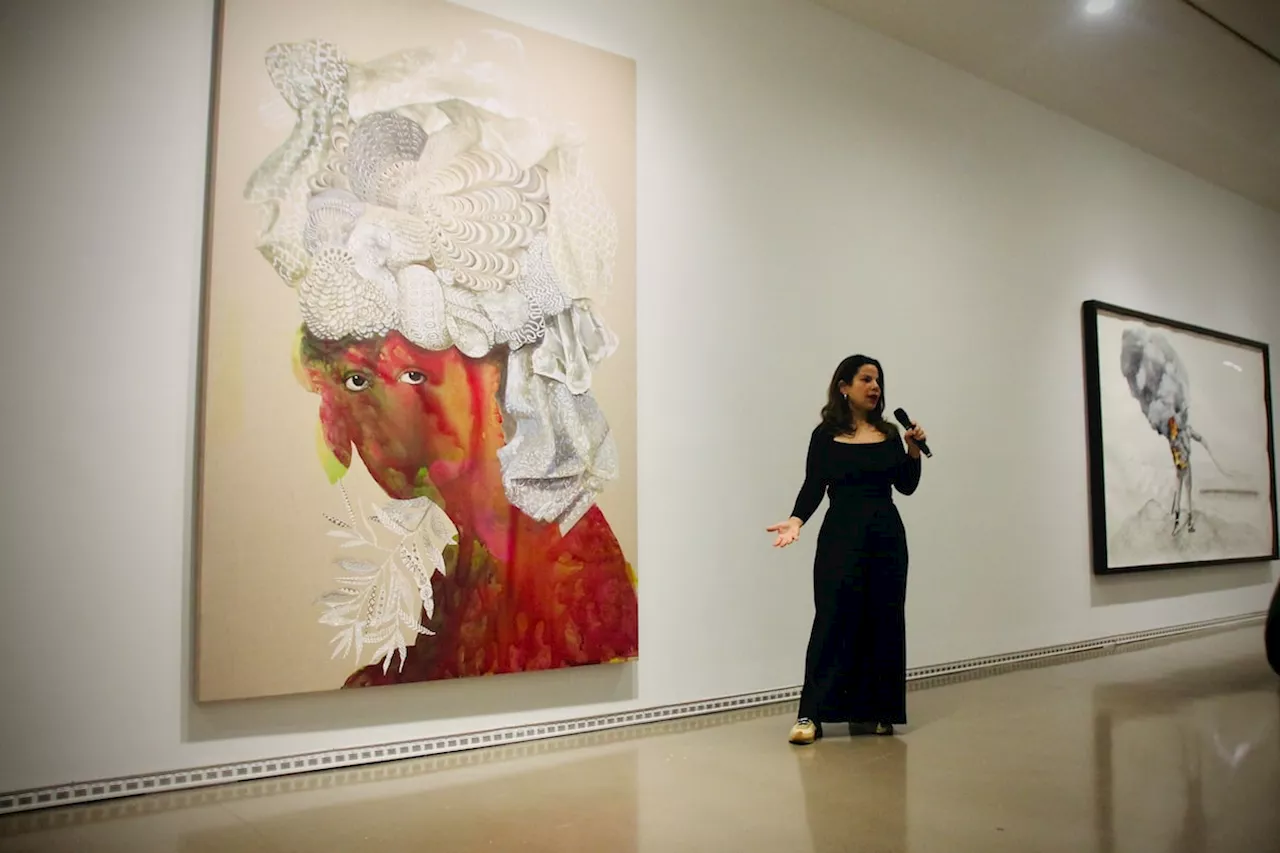 American painter Firelei Baez’s first Canadian solo exhibition contains multitudes