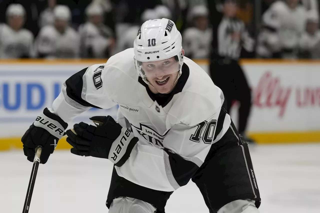 Kings’ Tanner Jeannot suspended three games for illegal check to the head of Canucks’ Brock Boeser