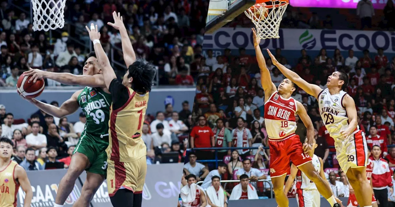 Streaks, spots at stake as Benilde faces Mapua, San Beda takes on rival Letran