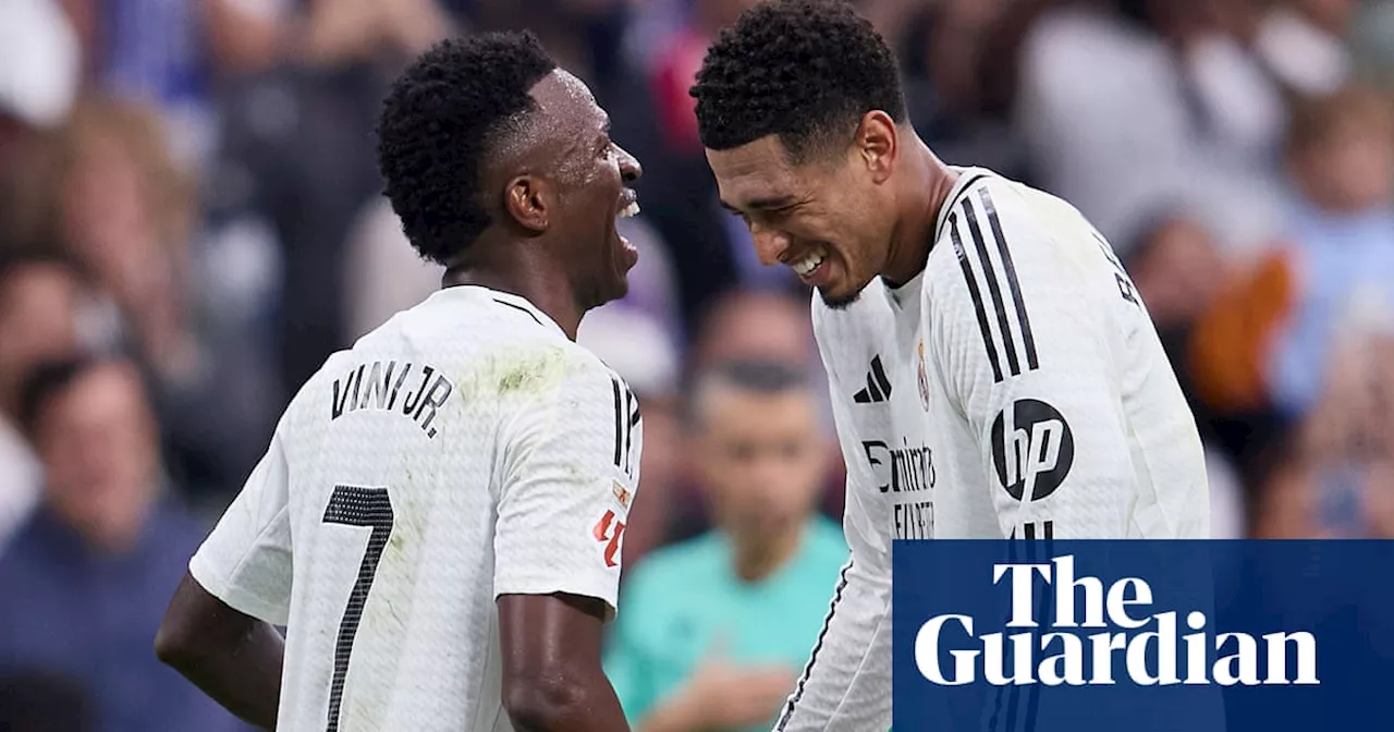 European football: Vinícius hat-trick lifts Real Madrid, Bayern scrape win