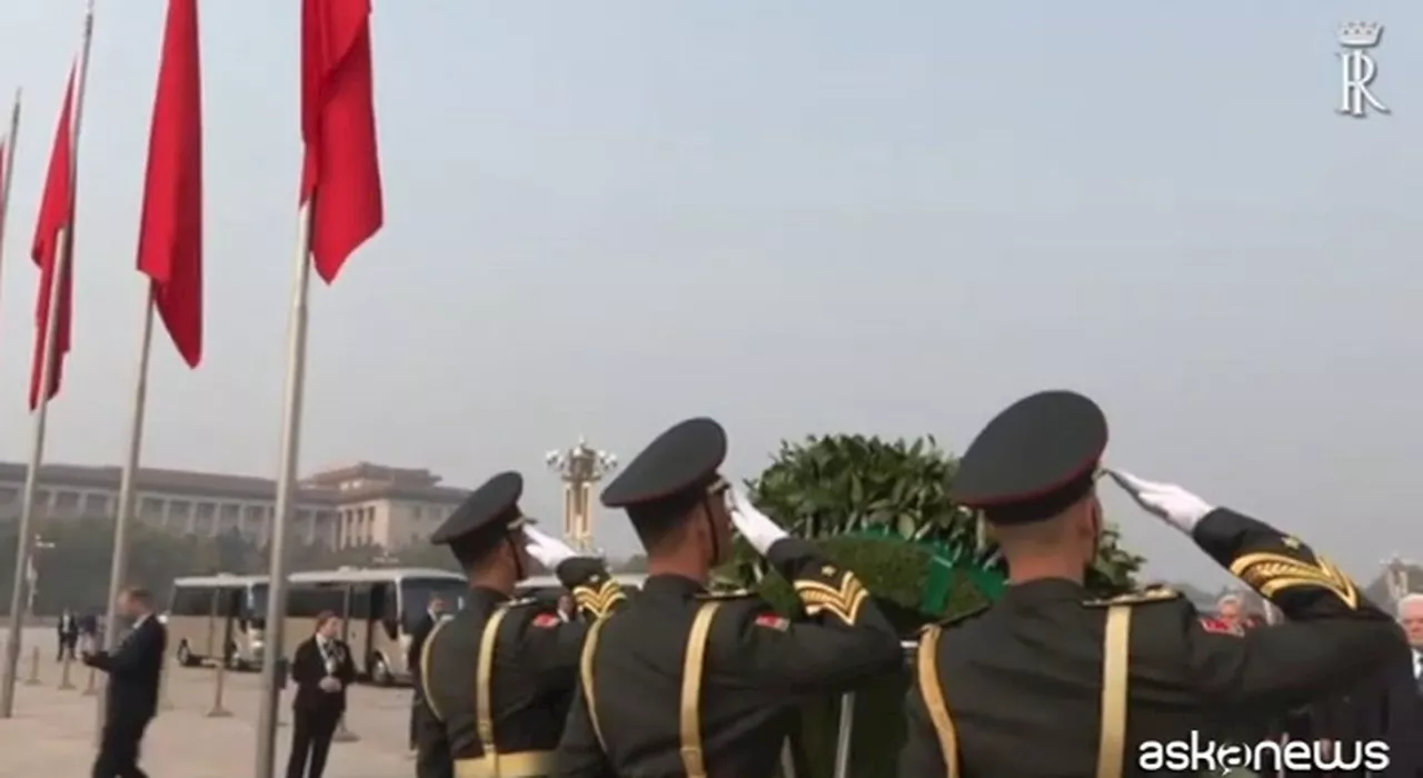 Mattarella a Pechino incontra il primo ministro cinese Li Qiang