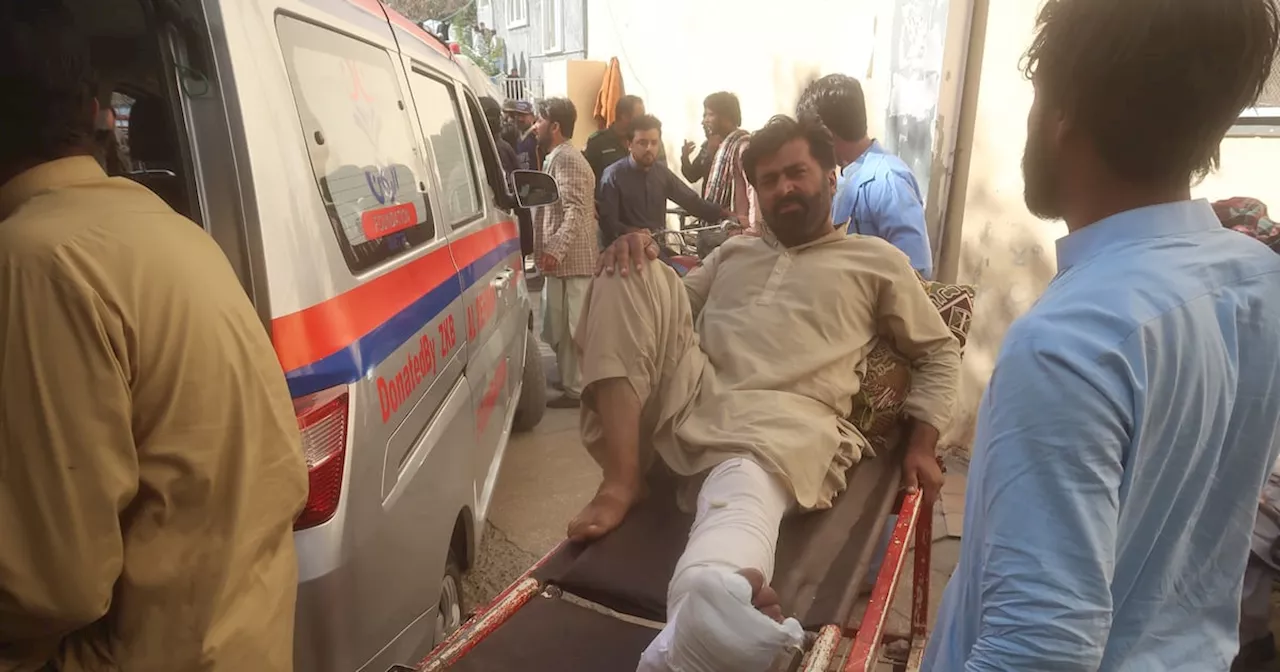 Pakistan bomb: At least 24 killed in train station blast, police say