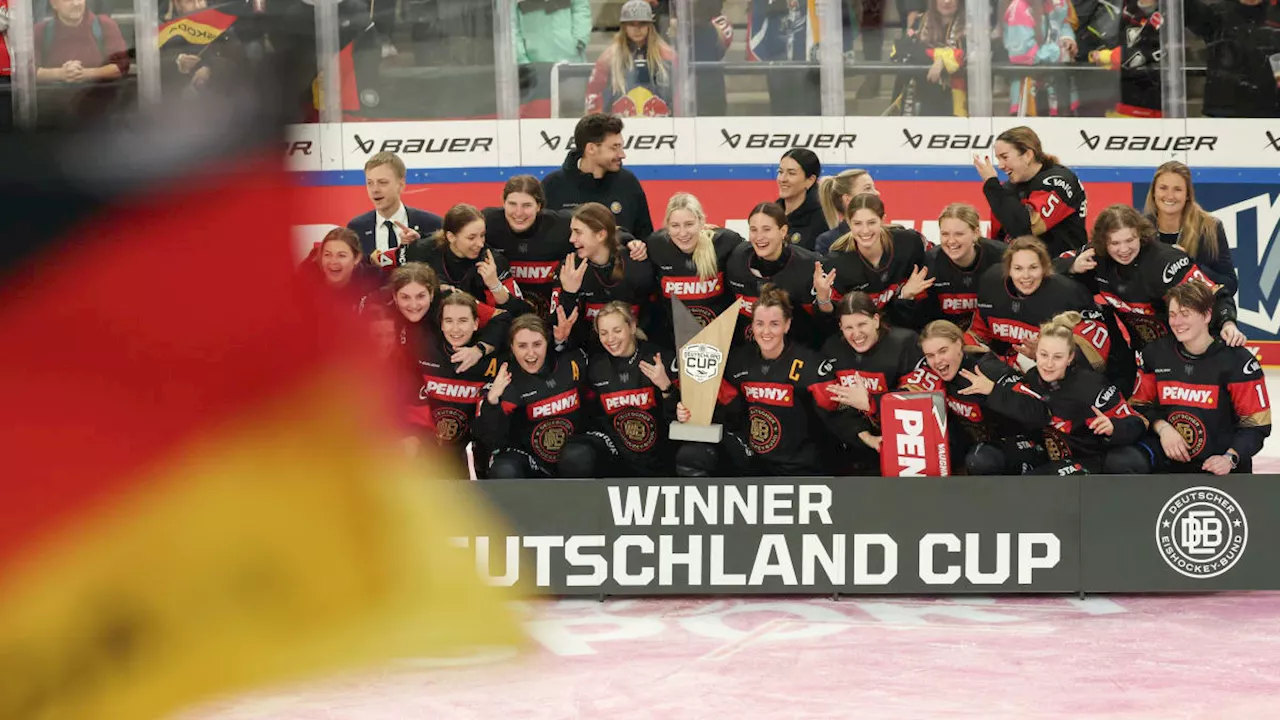 Drei Spiele, drei Siege: DEB-Frauen gewinnen Deutschland Cup