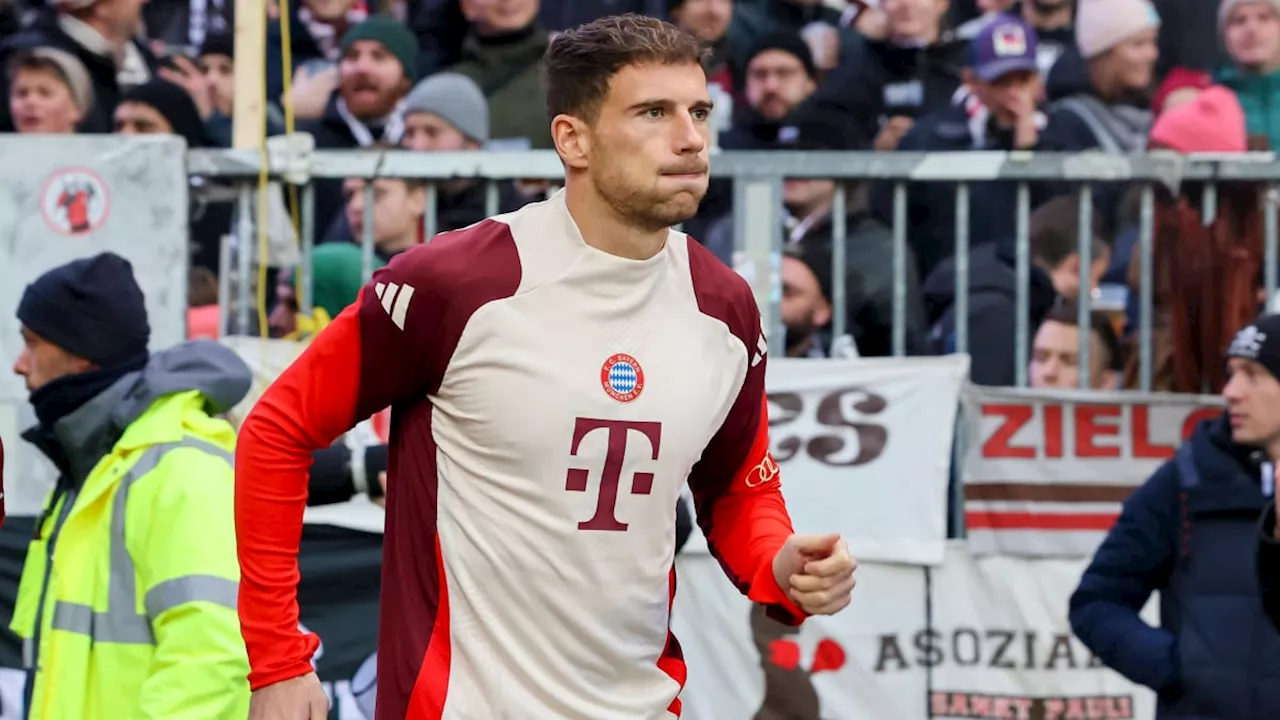 Kompany erklärt Goretzka-Novum: 'Normale Entscheidung'