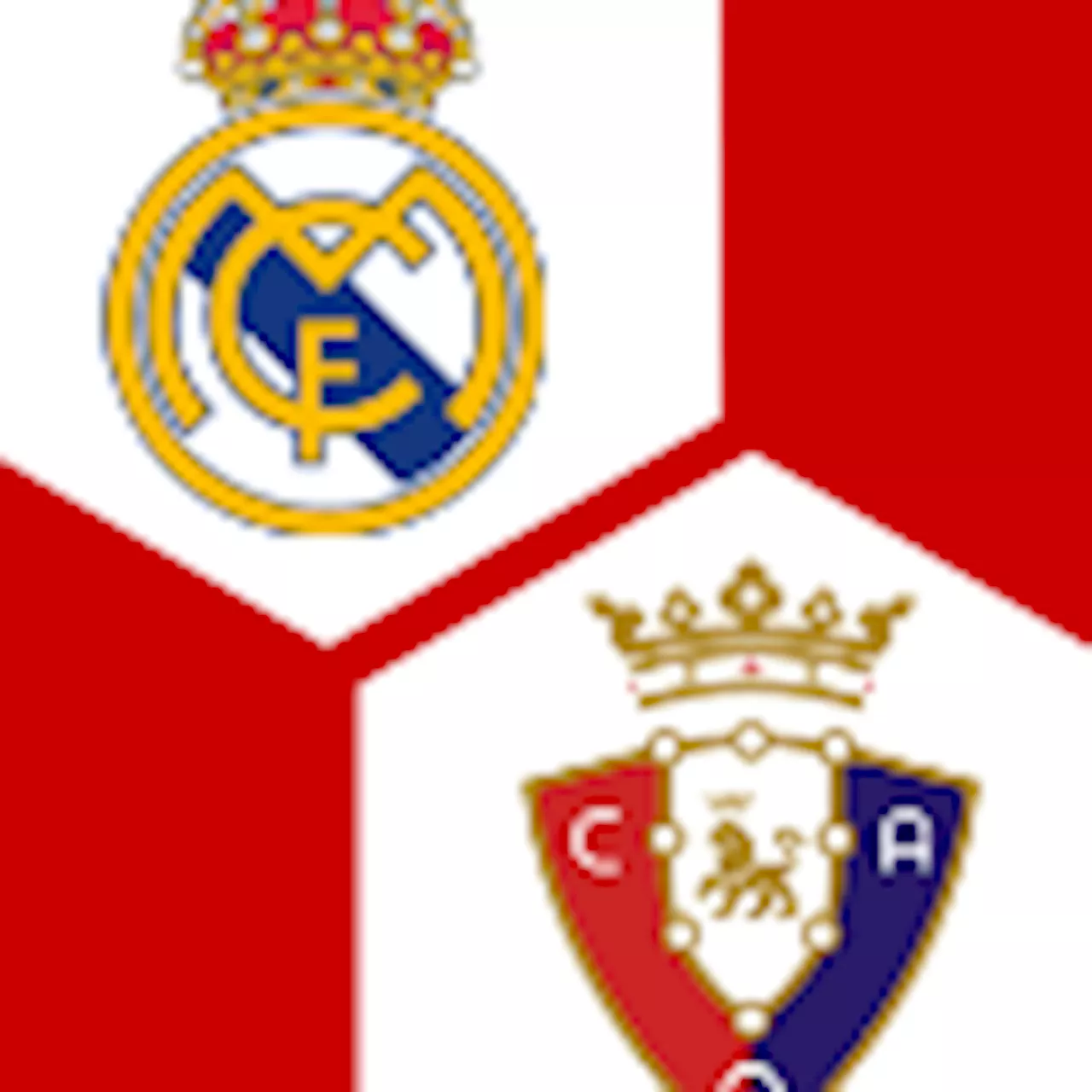 Real Madrid - CA Osasuna : | 13. Spieltag